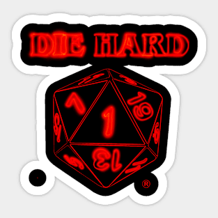 Die Hard Sticker